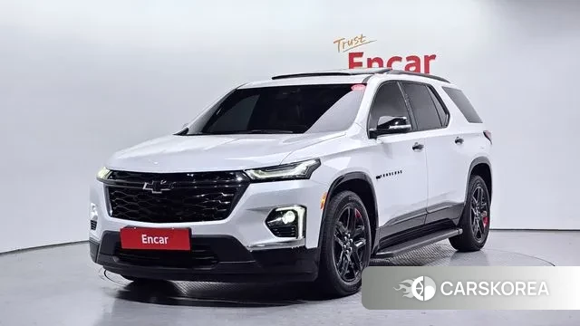 Chevrolet (GM Daewoo) Traverse 2022 Белый из Кореи