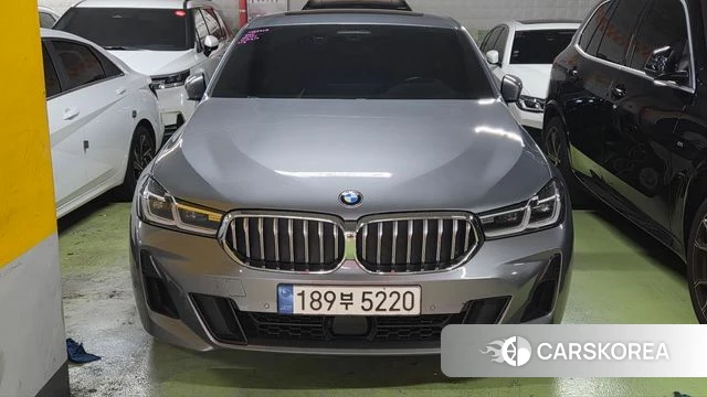 BMW 6 Series GT (G32) 2022 Серебристо-серый из Кореи