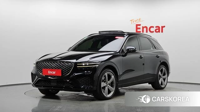 Genesis GV70 2022 Черный из Кореи