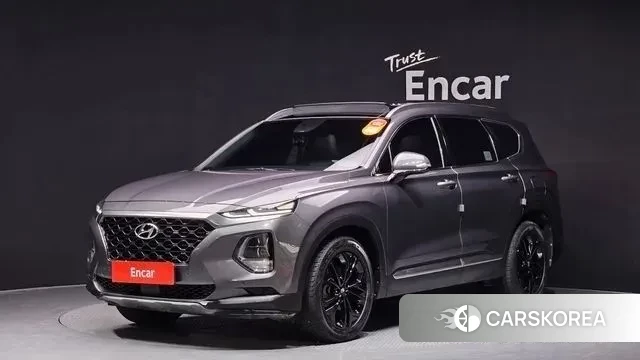 Hyundai Santa Fe TM 2018 Серый из Кореи