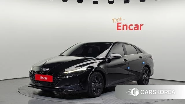 Hyundai Avante (CN7) 2020 Черный из Кореи