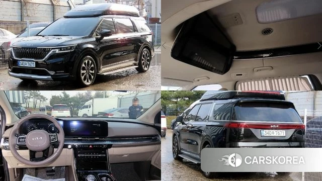 Kia Carnival 4th generation 2022 Черный из Кореи