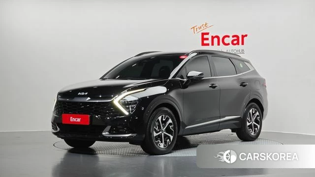 Kia Sportage 5th Generation Hybrid 2023 Черный из Кореи