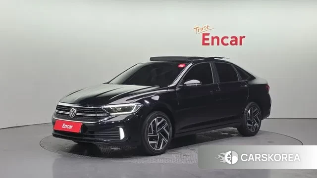 Volkswagen 7th Generation of Jetta 2022 Черный из Кореи