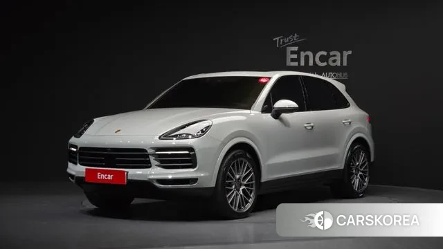 Porsche Cayenne (PO536) 2023 Серебристо-серый из Кореи