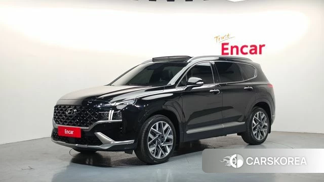 Hyundai The New Santa Fe 2021 Черный из Кореи
