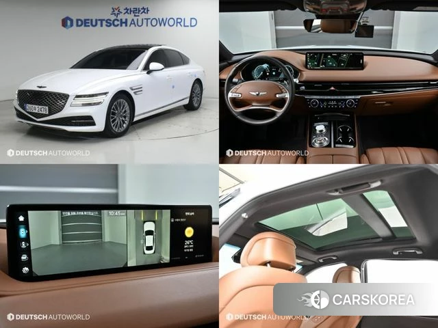 Genesis G80 (RG3) 2023 Белый из Кореи