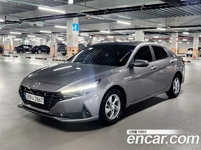 Hyundai Avante (CN7) 2020 Серый из Кореи