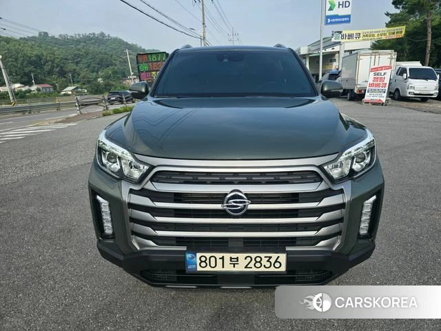 Ssangyong The New Rexton Sport 2021 Светло-зеленый из Кореи