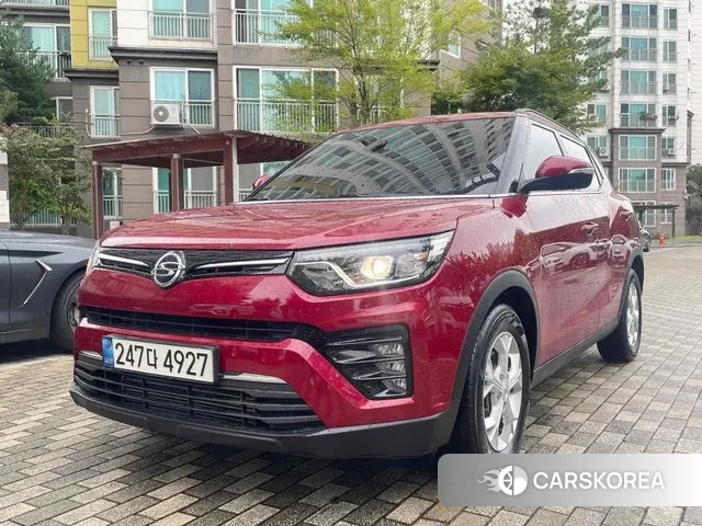 Ssangyong Berry New Tivoli 2021 Красный из Кореи