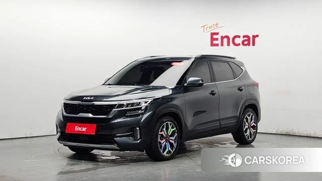Kia Seltos 2022 Серый из Кореи