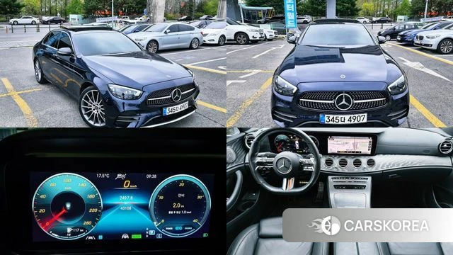 Mercedes-Benz E-Class W213 2020 Синий из Кореи