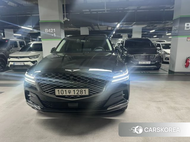 Genesis GV80 2021 Черный из Кореи