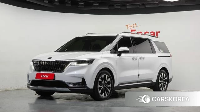 Kia Carnival 4th generation 2021 Белый из Кореи