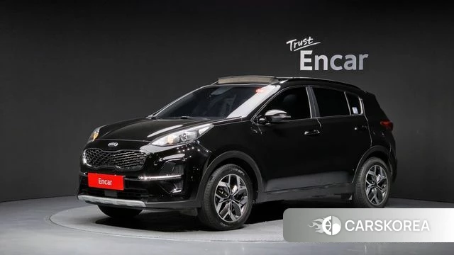 Kia Sportage The Bold 2021 Черный из Кореи