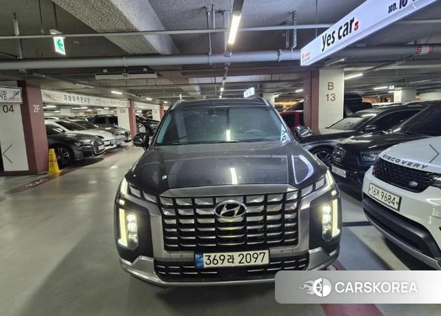 Hyundai The New Palisade 2023 Черный из Кореи
