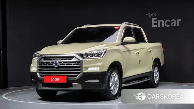 Ssangyong The New Rexton Sport 2023 Цвет тростника из Кореи