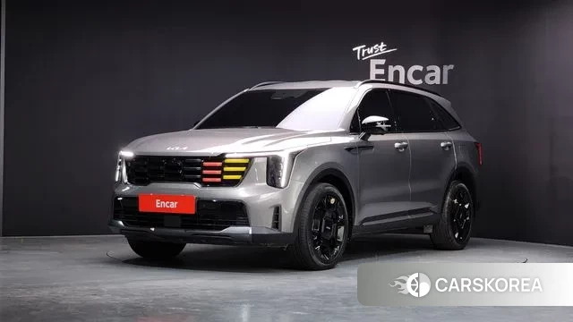 Kia The New Sorento 4th Generation 2024 Серый из Кореи