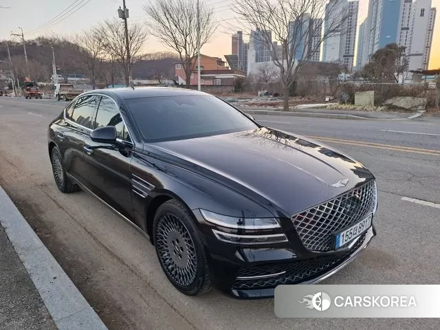 Genesis G80 (RG3) 2021 Черный из Кореи