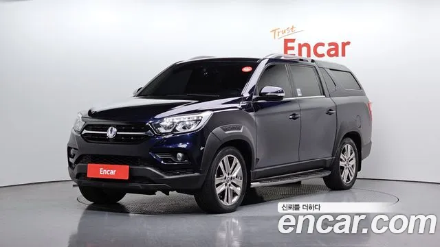 Ssangyong Rexton Sports 2018 Синий из Кореи
