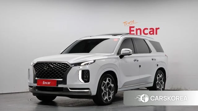 Hyundai Palisade 2022 Белый из Кореи