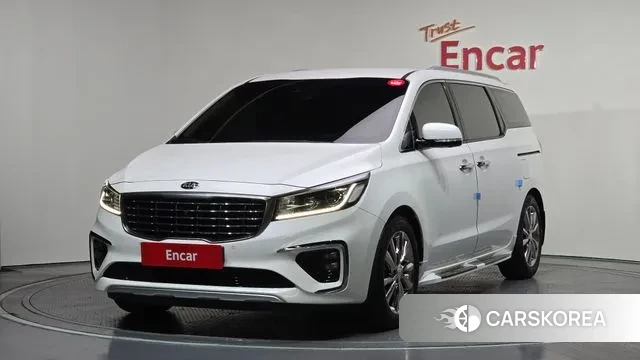 Kia The New Carnival 2018 Белый из Кореи