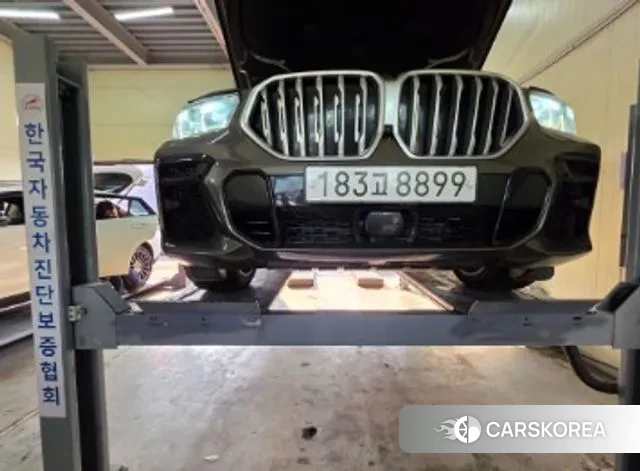 BMW X6 (G06) 2022 Серебристо-серый из Кореи