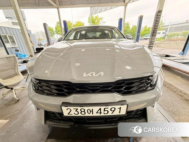 Kia K5 3rd generation 2024 Серебристо-серый из Кореи