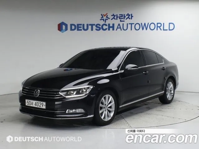 Volkswagen Passat GT (B8) 2018 Черный из Кореи