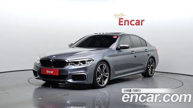 BMW 5 Series (G30) 2018 Серый из Кореи