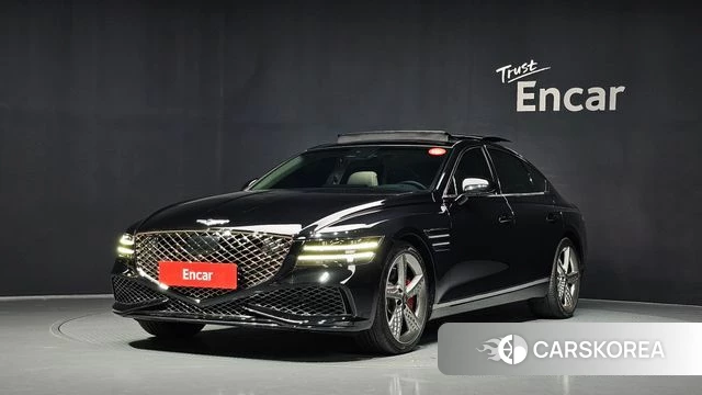 Genesis G80 (RG3) 2022 Черный из Кореи