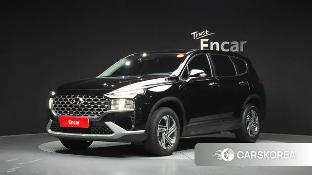 Hyundai The New Santa Fe 2022 Черный из Кореи