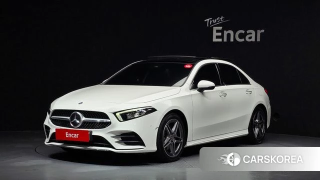 Mercedes-Benz A-Class W177 2021 Белый из Кореи
