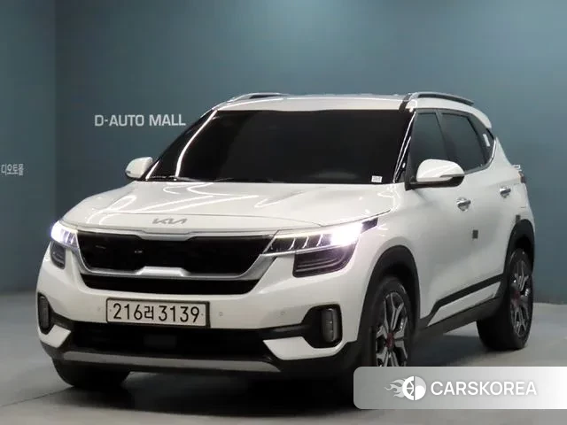 Kia Seltos 2021 Белый из Кореи