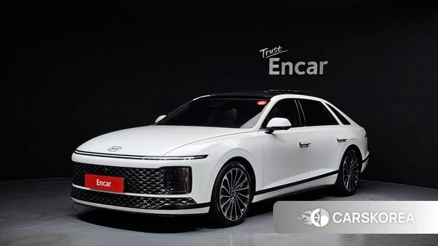 Hyundai Grandeur Hybrid (GN7) 2024 Белый из Кореи