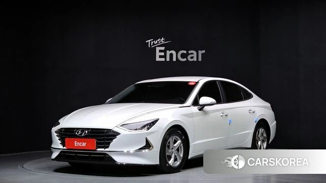 Hyundai Sonata (DN8) 2019 Белый из Кореи