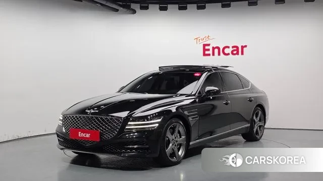 Genesis G80 (RG3) 2021 Черный из Кореи