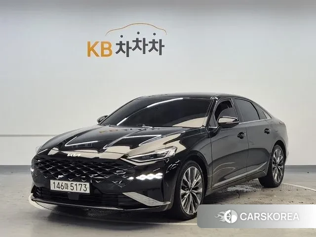 Kia K8 2021 Черный из Кореи