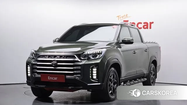 Ssangyong The New Rexton Sports Cannes 2021 Зеленый из Кореи