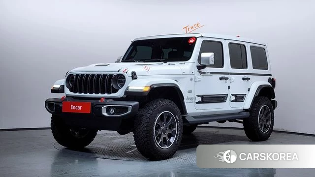 Jeep Wrangler (JL) 2021 Белый из Кореи