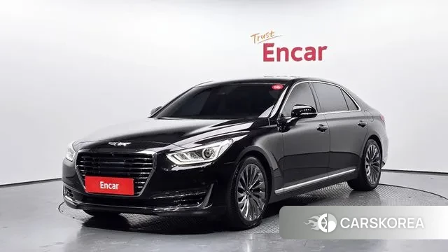 Genesis EQ900 2018 Черный из Кореи