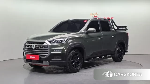 Ssangyong The New Rexton Sport 2023 Темно-зеленый из Кореи
