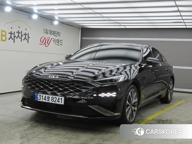 Kia K8 2021 Черный из Кореи