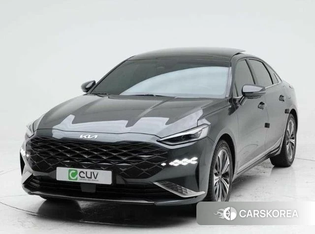 Kia K8 Hybrid 2023 Серый из Кореи