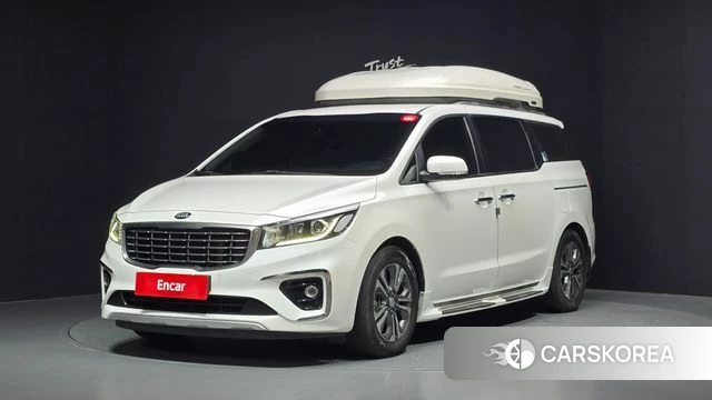 Kia The New Carnival 2019 Белый из Кореи