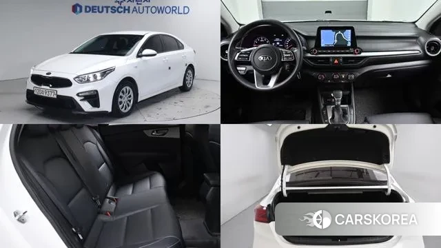 Kia Come New K3 2019 Белый из Кореи