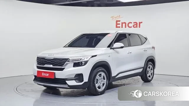 Kia Seltos 2021 Белый из Кореи