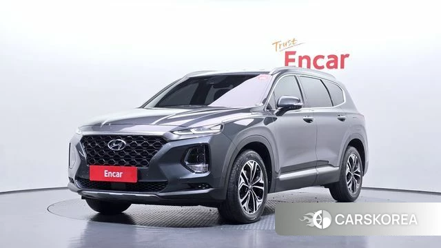Hyundai Santa Fe TM 2018 Серый из Кореи