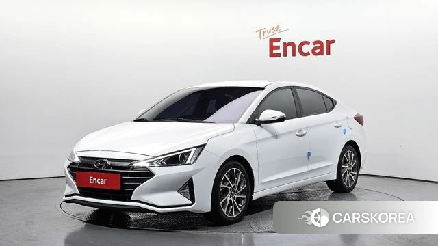 Hyundai The New Avante AD 2019 Белый из Кореи