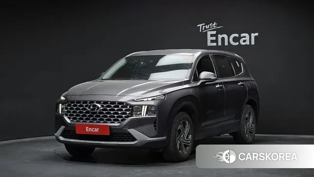 Hyundai The New Santa Fe 2021 Серый из Кореи
